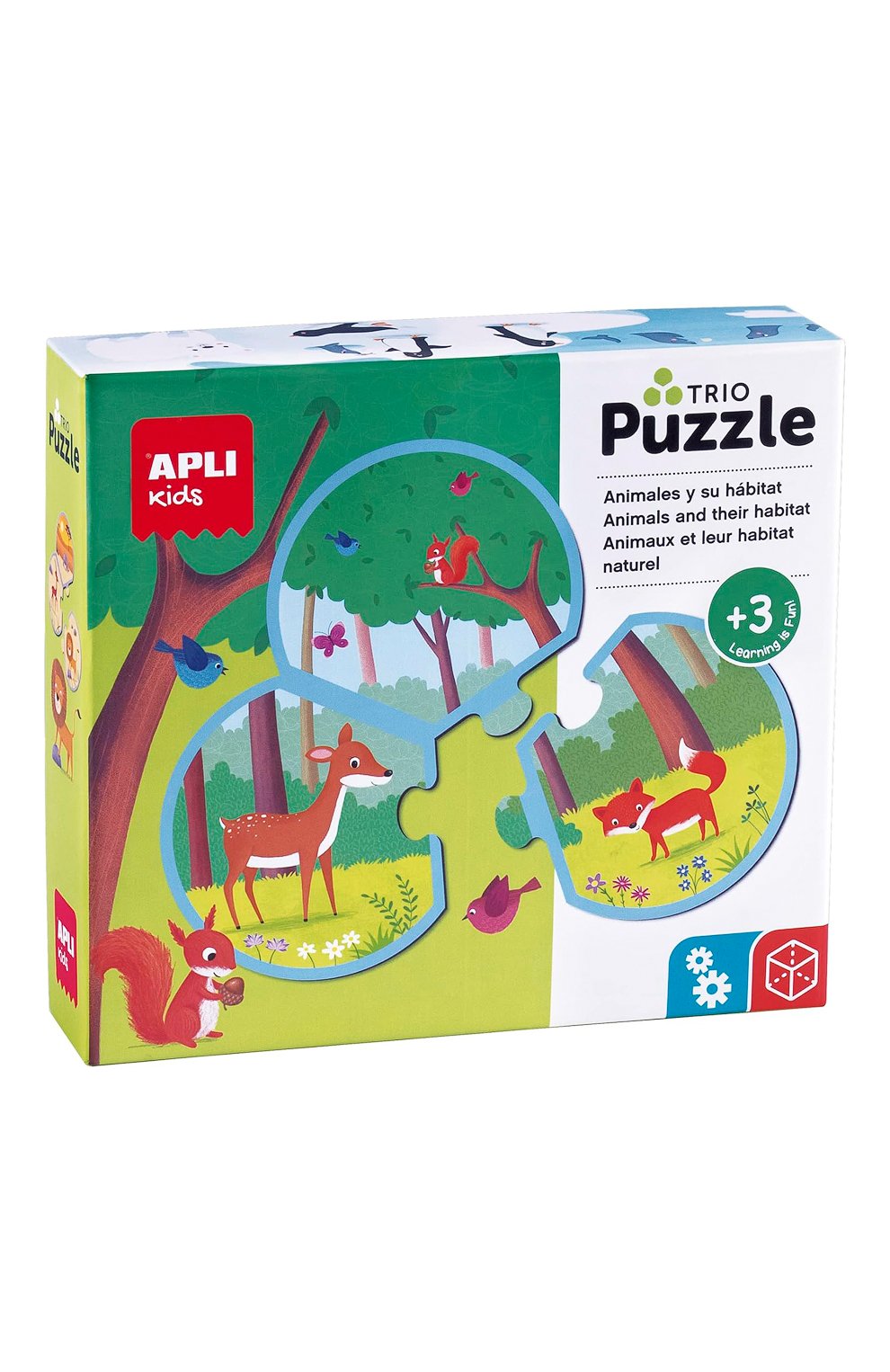 Пазлы животные и их среда обитания APLI KIDS, арт. 18821, фото 1