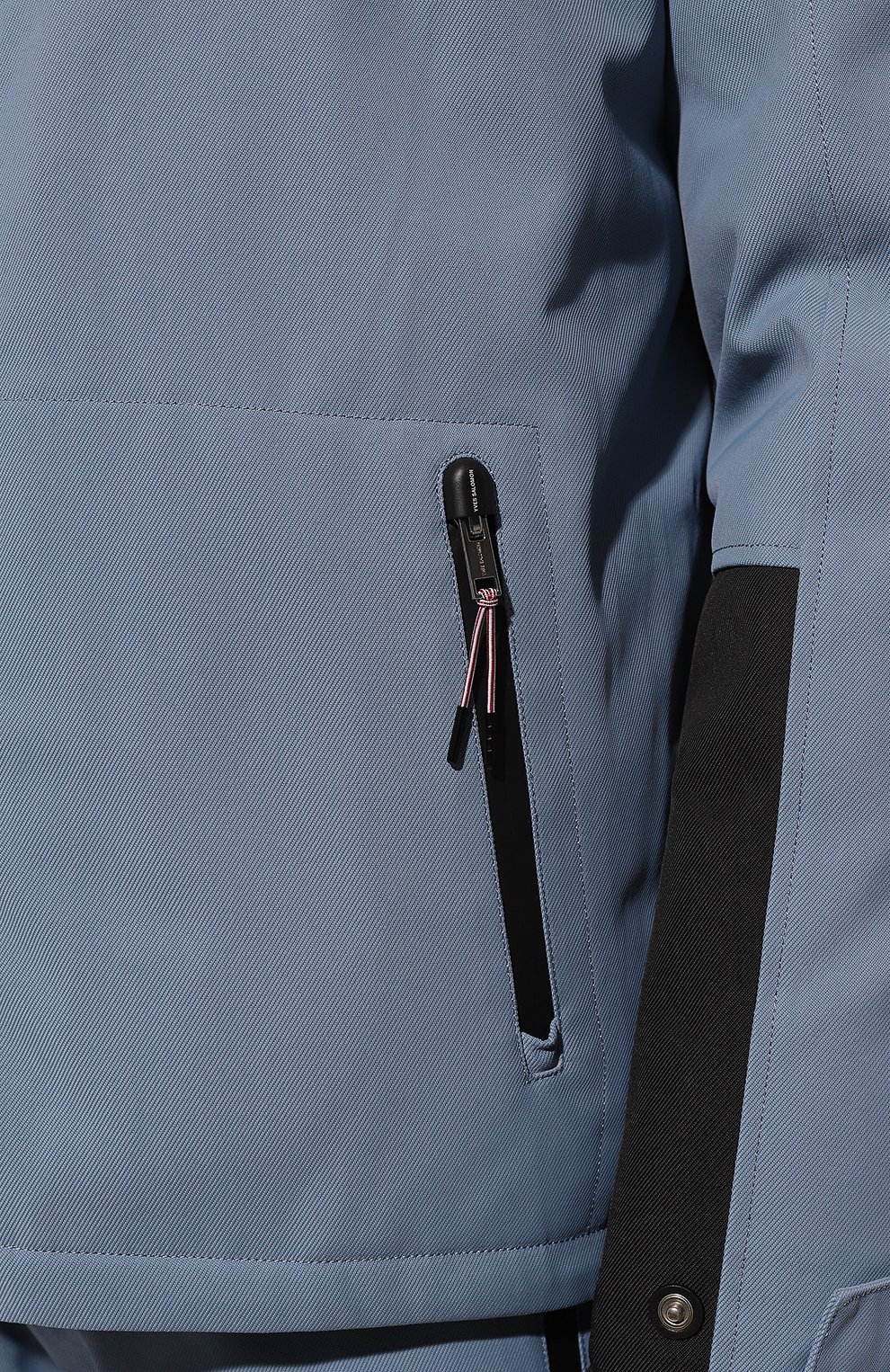 Пуховик YVES SALOMON голубого цвета по цене 162500 руб., арт. 25WIV00972K13G, фото 5 Пуховик YVES SALOMON, арт. 25WIV00972K13G, фото 5