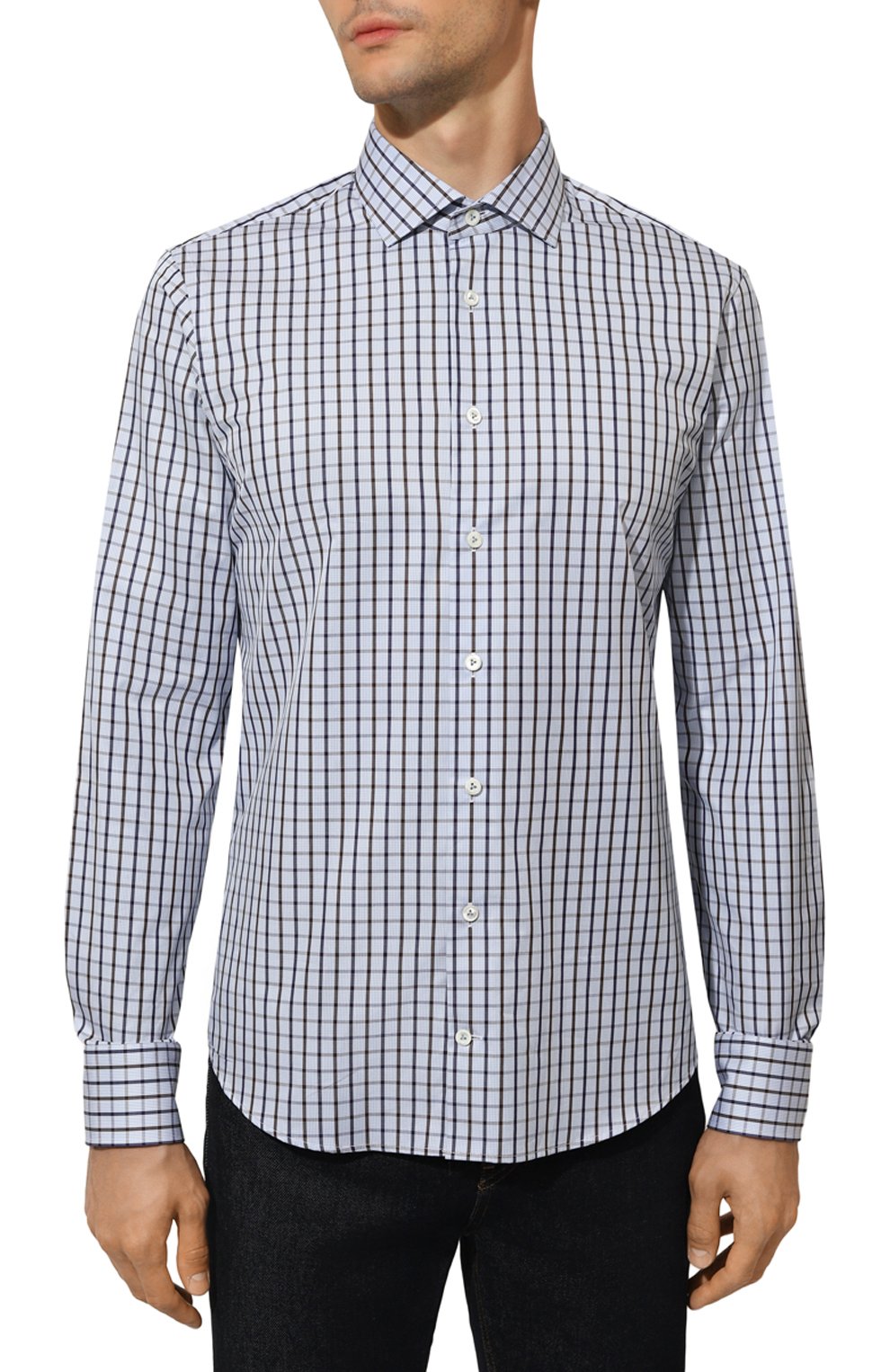 Хлопковая рубашка VAN LAACK, арт. RIK0S-SF/169062, фото 3