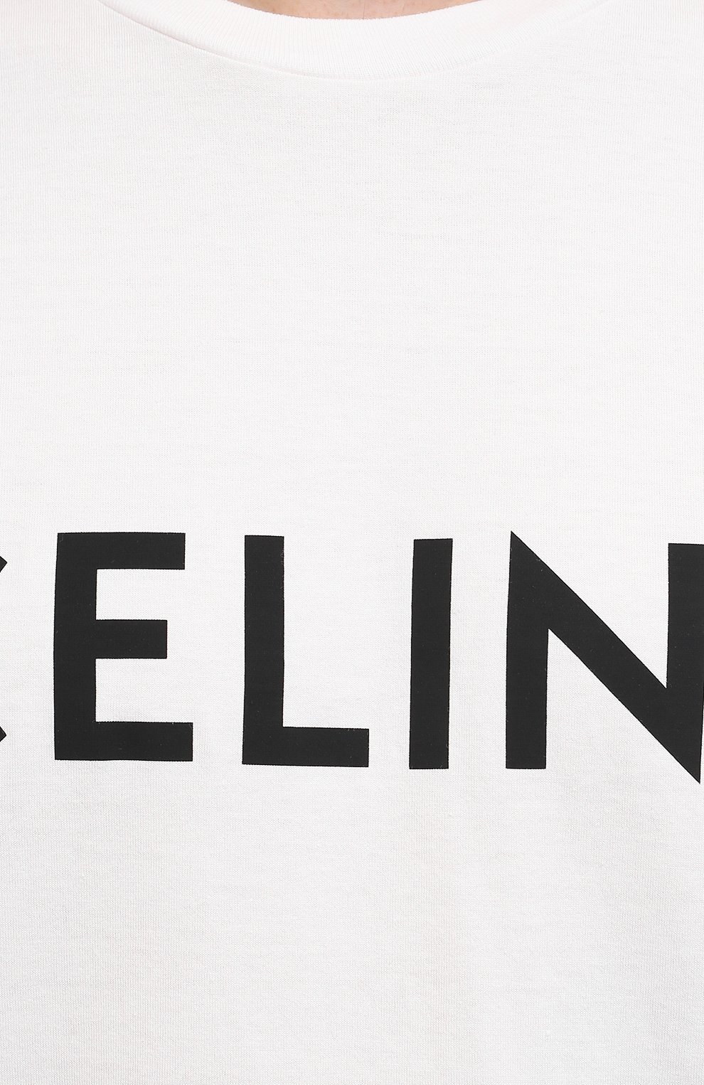 Хлопковая футболка CELINE, арт. 2X681501F, фото 5