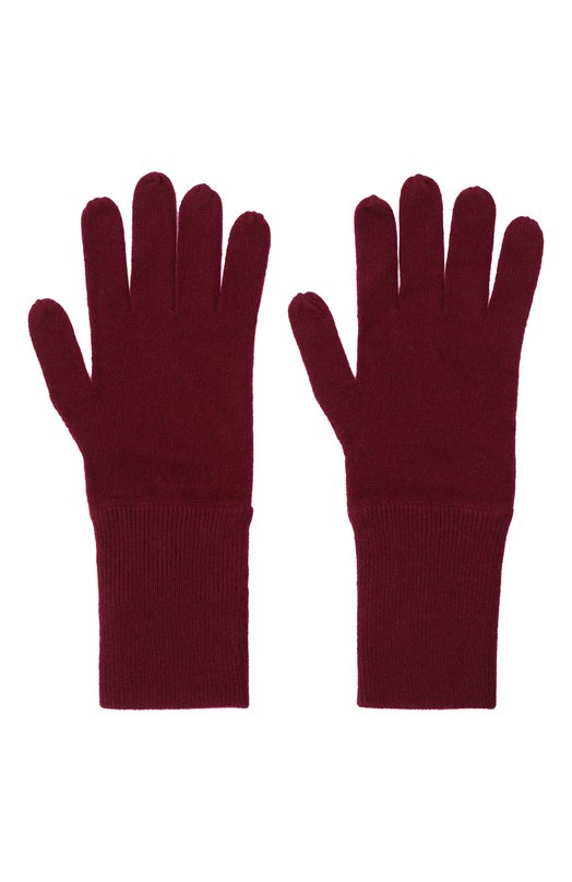 Кашемировые перчатки Allude 255/92000 Бордовый  255/92000 Фото 3