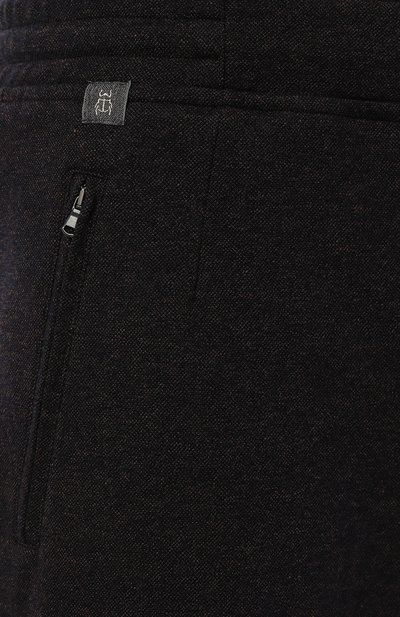 Брюки из шерсти и хлопка CAPOBIANCO темно-серого цвета по цене 56700 руб., арт. 17M713.PU00., фото 5 Брюки из шерсти и хлопка CAPOBIANCO, арт. 17M713.PU00., фото 5