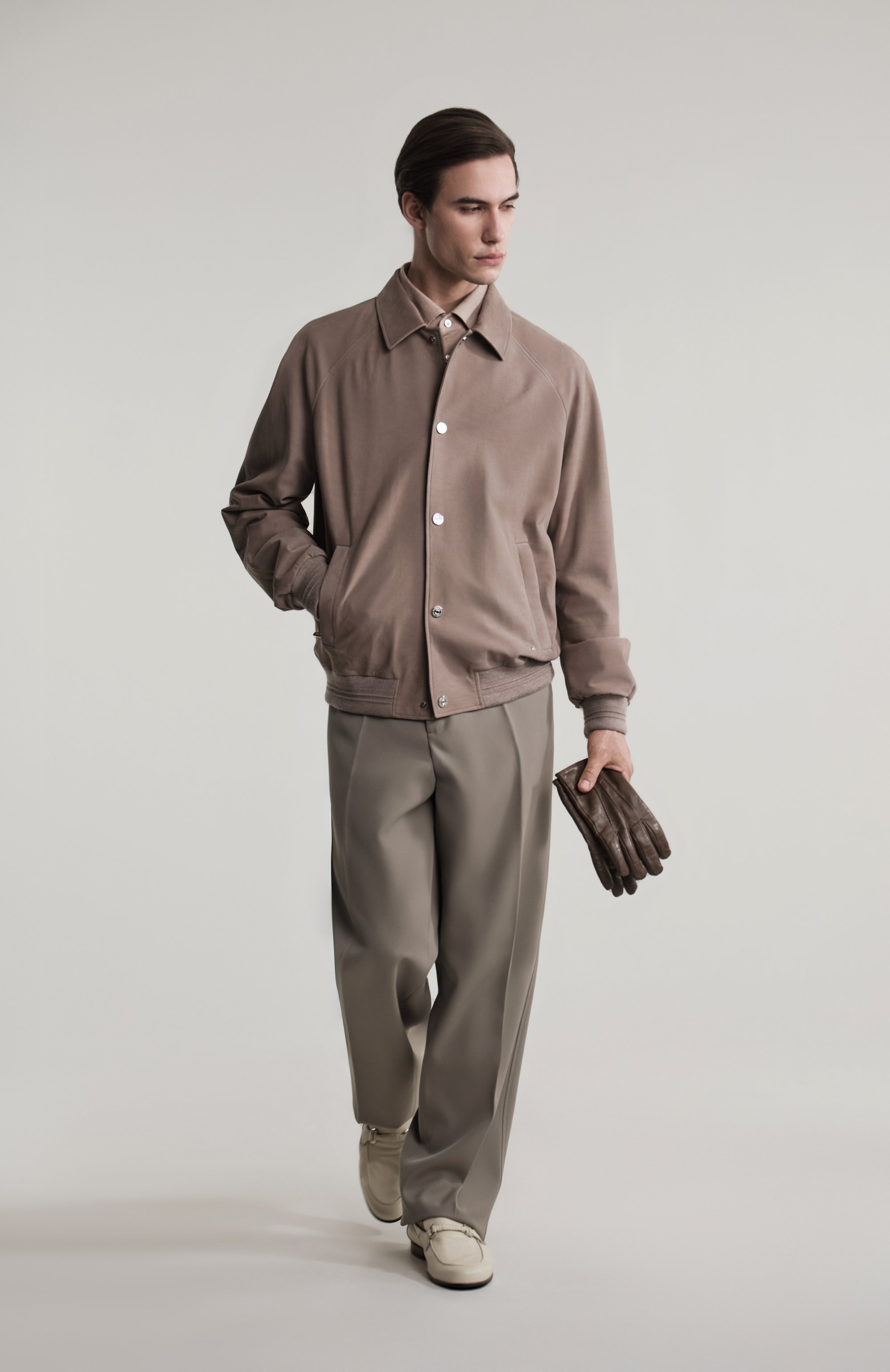 Рубашка из хлопка и лиоцелла KITON, арт. UMCNERH0902503, фото 6