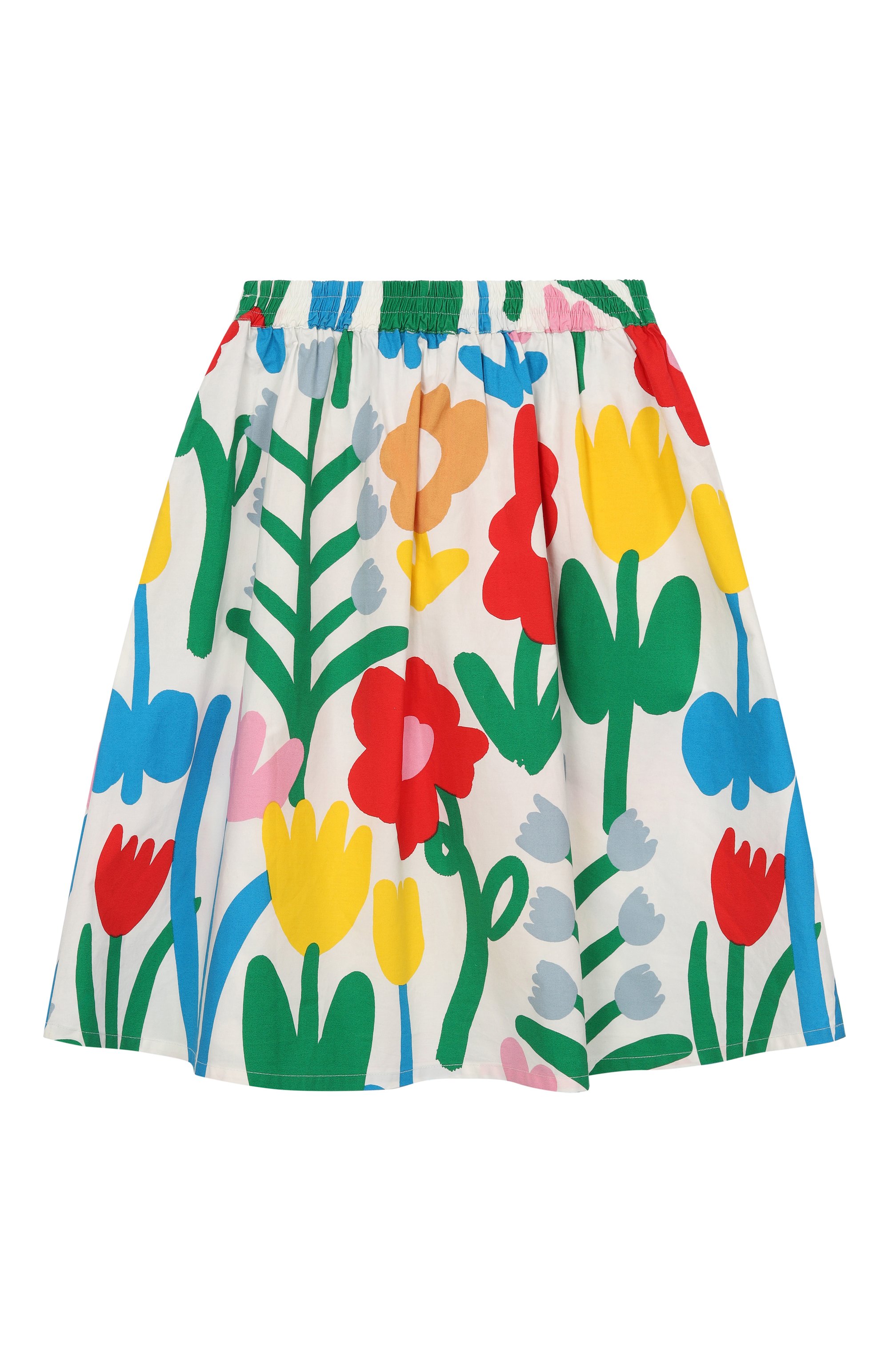 Хлопковая юбка STELLA MCCARTNEY, арт. TY7A40, фото 2