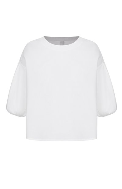 Женская хлопковая блузка EMPORIO ARMANI, арт. EW003114/AF10010