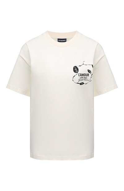 Хлопковая футболка JACQUEMUS, арт. 211JS15/22402G, фото 1