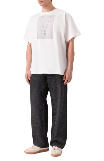 Хлопковая футболка MM6, арт. SH0GC0068/M20050, фото 2