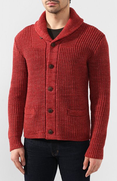 Хлопковый кардиган RALPH LAUREN, арт. 782775604, фото 3