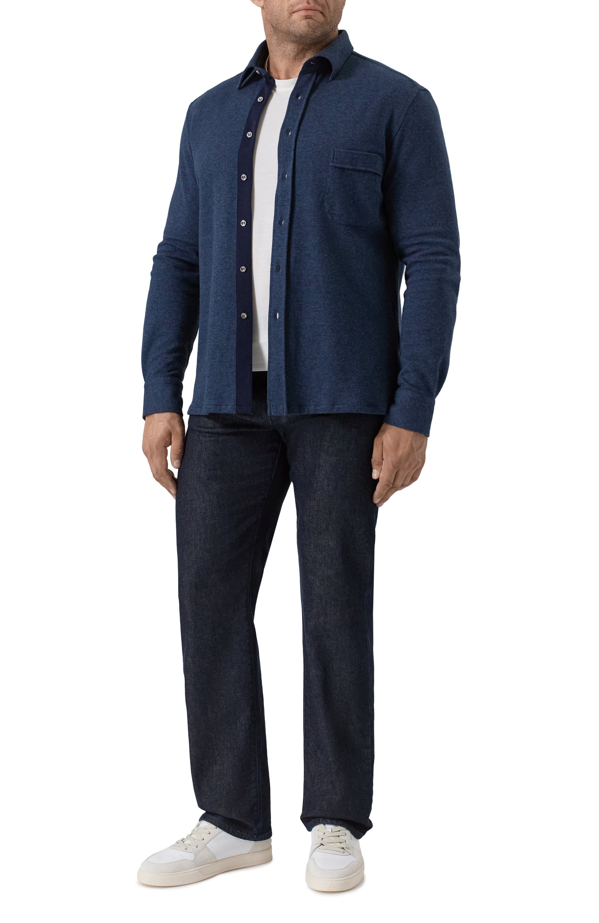 Рубашка из хлопка и кашемира STEFANO RICCI, арт. CJ008017/TE3001, фото 2