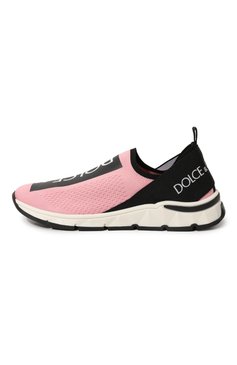 Мужского текстильные кроссовки sorrento 2.0 DOLCE & GABBANA розового цвета, арт. DA5170/AA836/37-39 | Фото 2 (Материал внутренний: Текстиль, Натуральная кожа; Материал внешний: Текстиль; Нос: Не проставлено; Региональные ограничения белый список (Axapta Mercury): Не проставлено)