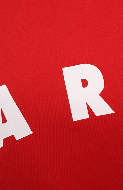 Хлопковая футболка MARNI, арт. THJET49EPF/USCR13, фото 5