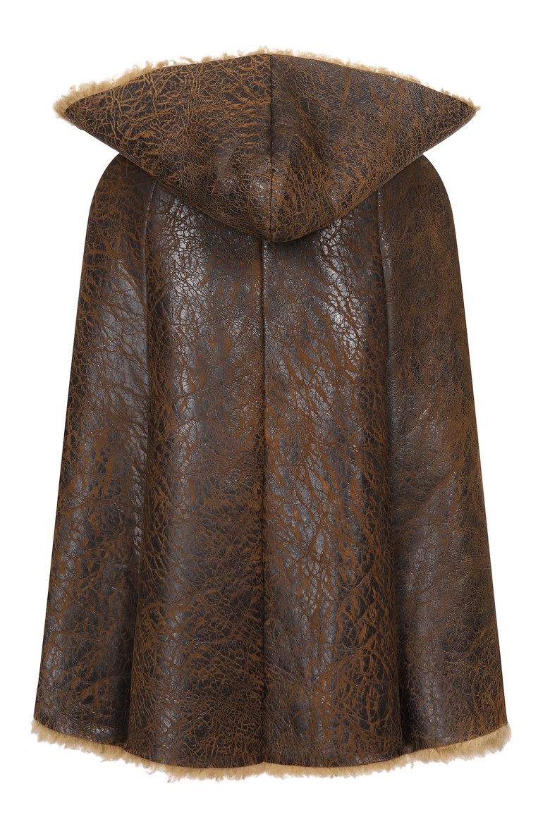 Кейп из овчины MIU MIU, арт. MPS661-1VKS-F0003, фото 2