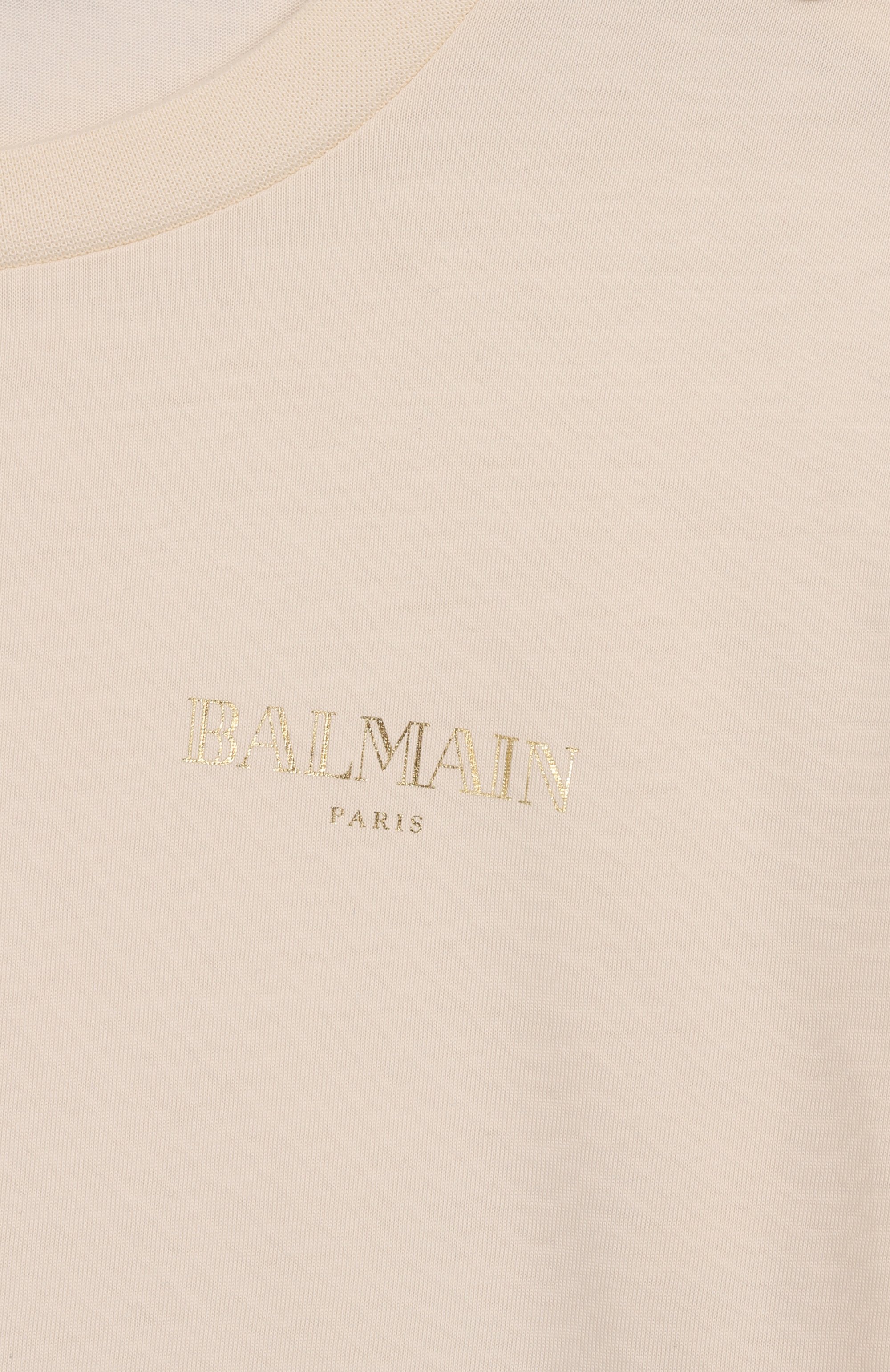 Хлопковая футболка BALMAIN, арт. BX8R51, фото 3