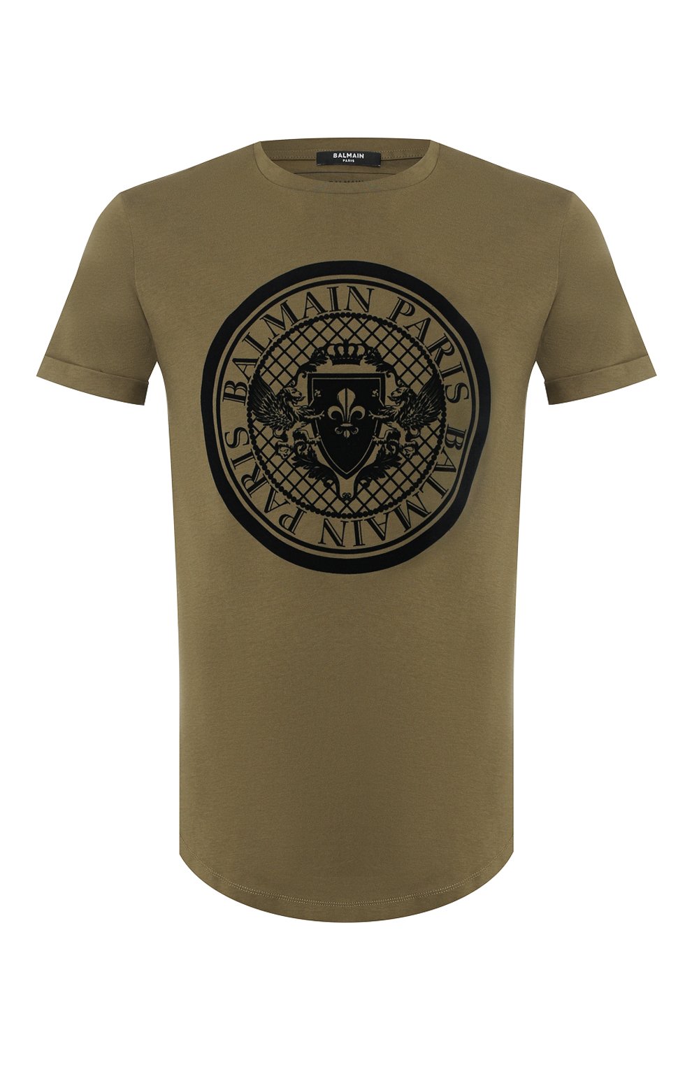Хлопковая футболка BALMAIN, арт. TH11135/I216, фото 1