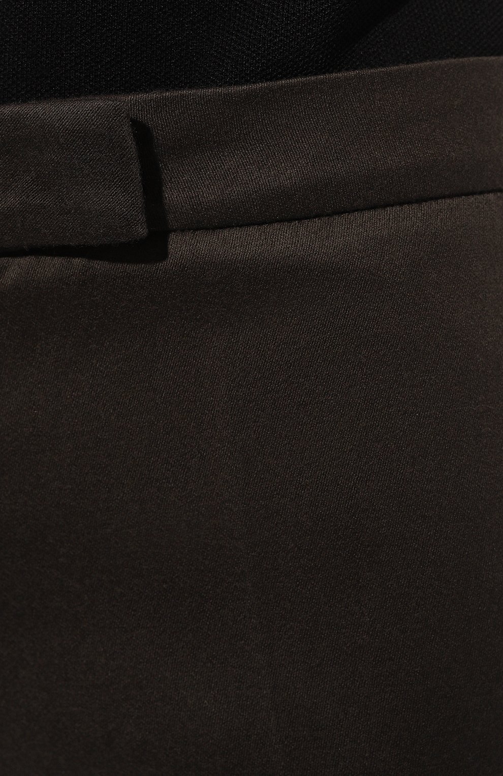 Шерстяные брюки SASUPHI коричневого цвета по цене 95500 руб., арт. W23301/W0, фото 5 Шерстяные брюки SASUPHI, арт. W23301/W0, фото 5