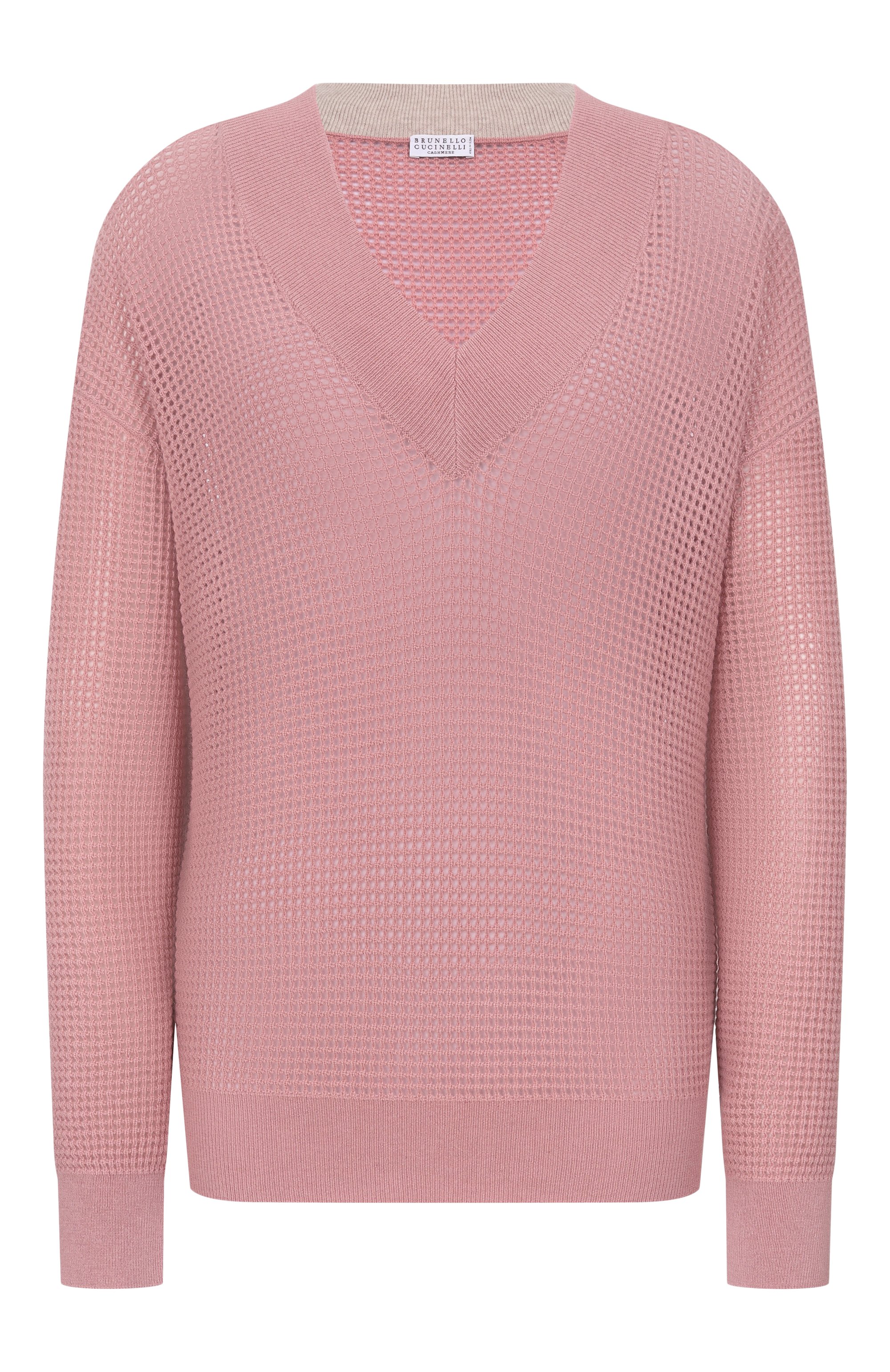 Кашемиро вый пуловер BRUNELLO CUCINELLI, арт. M12205102, фото 1