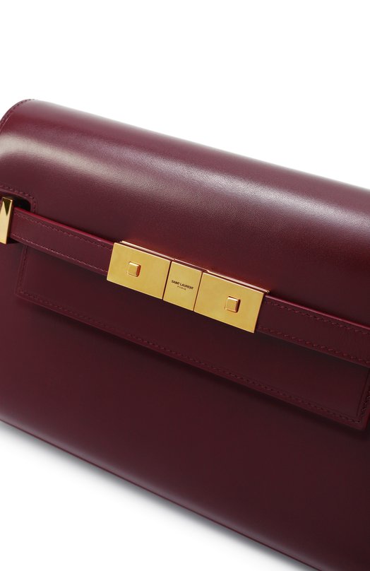 Сумка Manhattan small Saint Laurent 675626/0SX0W Бордовый  675626/0SX0W Фото 3