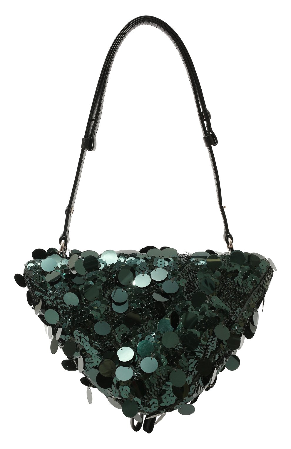 Сумка triangle PRADA зеленого цвета по цене 295000 руб., арт. 1BA315-2DX0-F0422-OOO, фото 5 Сумка triangle PRADA, арт. 1BA315-2DX0-F0422-OOO, фото 5