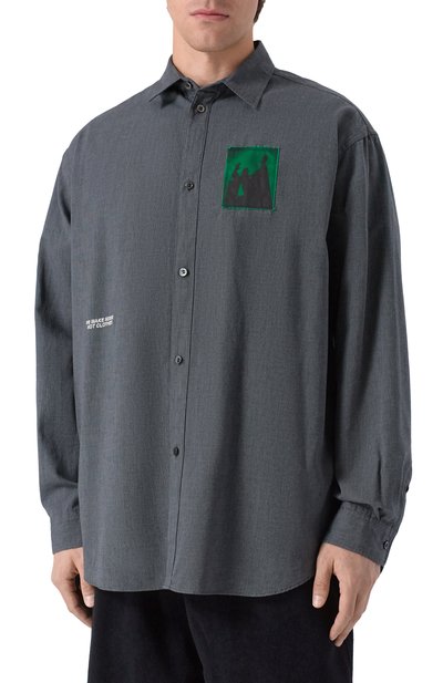 Хлопковая рубашка UNDERCOVER, арт. UP2E4402, фото 3