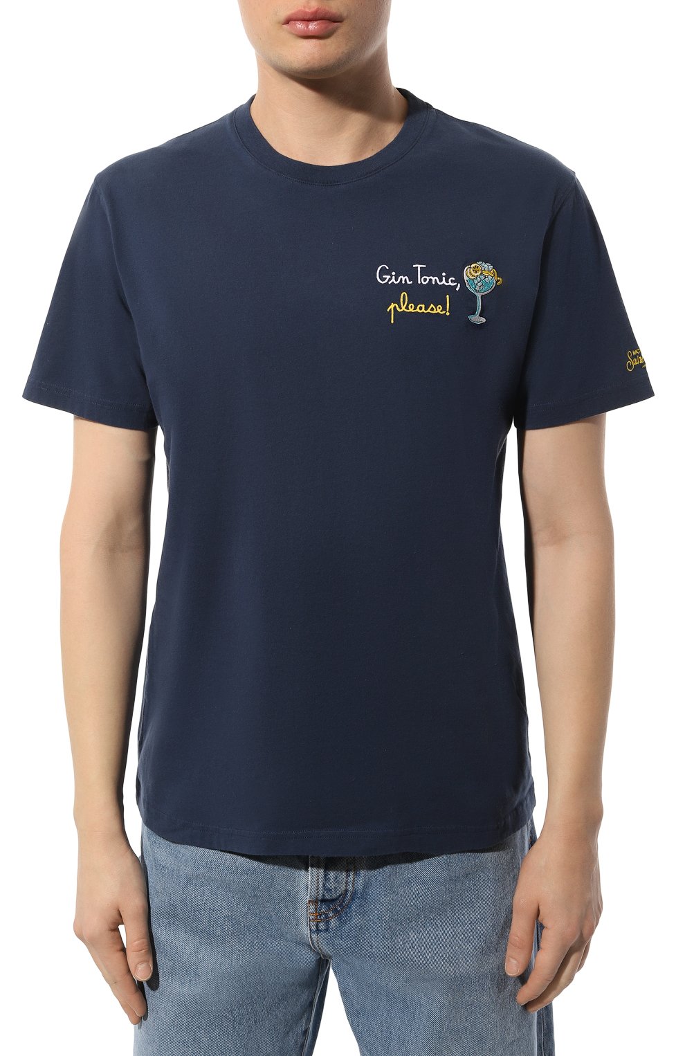 Хлопковая футболка MC2 SAINT BARTH, арт. STBM/ARN0TT/10716E, фото 3