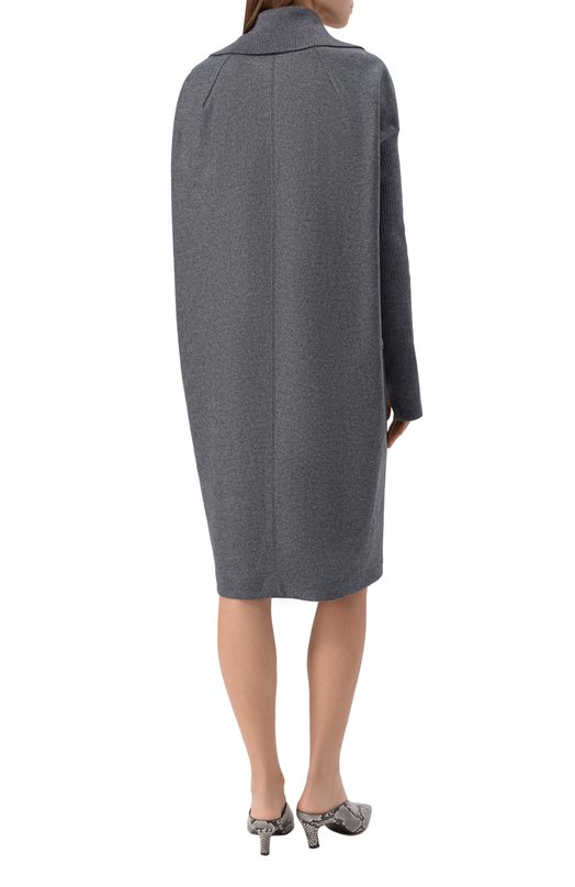 Шерстяное платье Jil Sander J02CT0531/J40045 Серый  J02CT0531/J40045 Фото 3