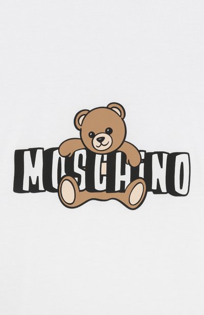 Хлопковая футболка MOSCHINO, арт. HZM058/LAA03, фото 3