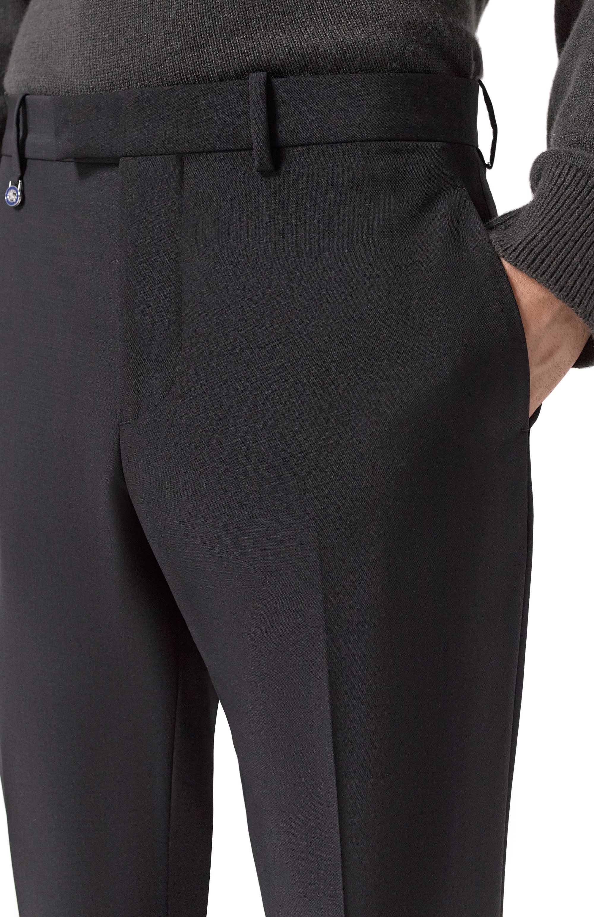 Шерстяные брюки BURBERRY, арт. 8101112, фото 5