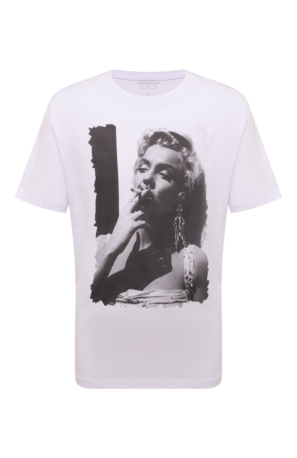 Хлопковая футболка BISIBIGLIO, арт. SM0KING MARI/2212 RIF (C0TT0NE PESANTE), фото 1