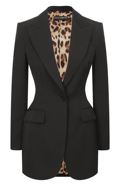 Женский шерстяной жакет DOLCE & GABBANA, арт. F29YLT/FU20W