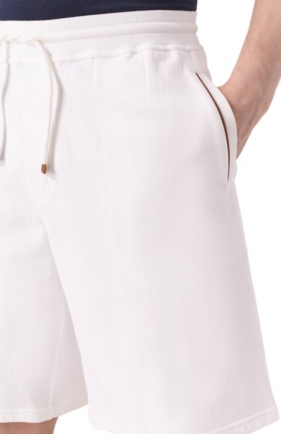 Хлопковые шорты BRUNELLO CUCINELLI, арт. MW8633318G, фото 5