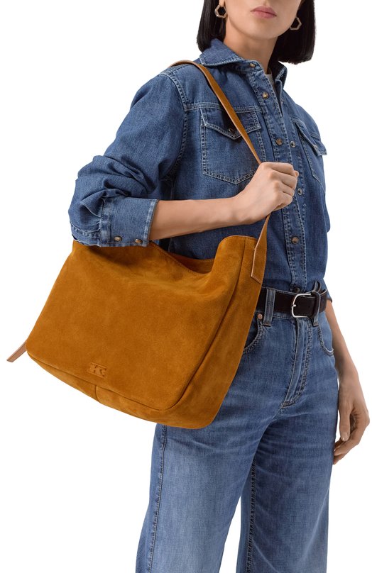 Сумка-тоут Kiton DSEREN0125701 Коричневый  DSEREN0125701 Фото 2
