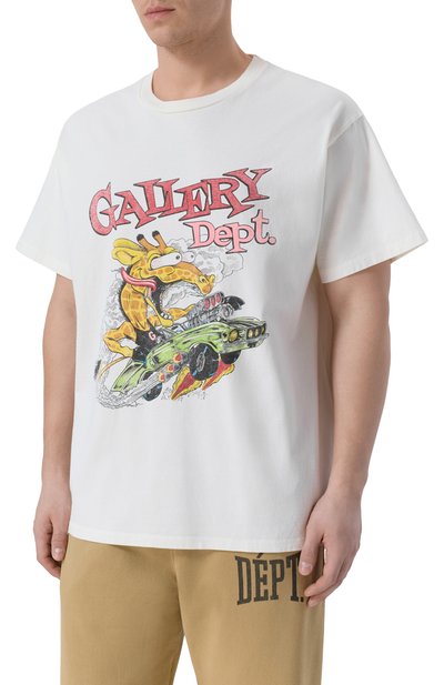 Хлопковая футболка GALLERY DEPT., арт. RGT-10301, фото 3