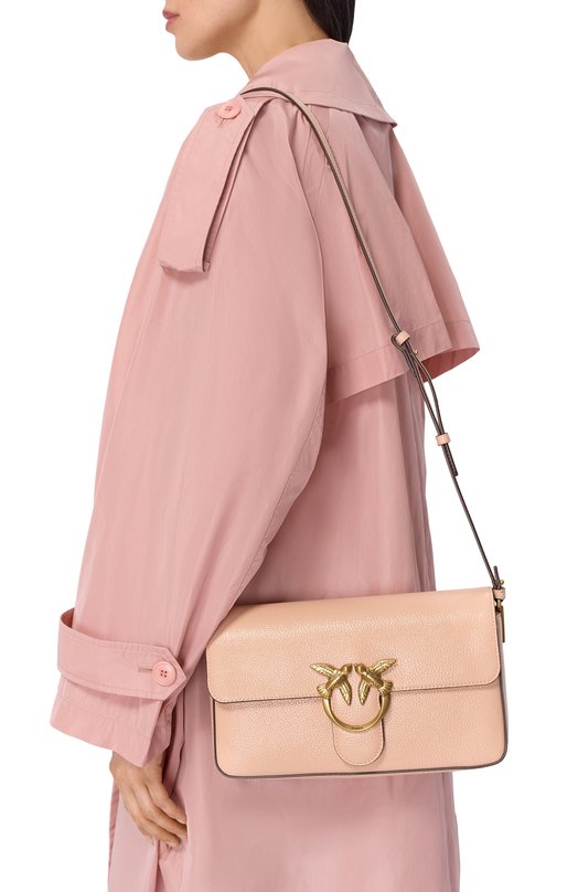 Сумка Love One Slouchy medium Pinko 106243/A2X6 Розовый  106243/A2X6 Фото 2