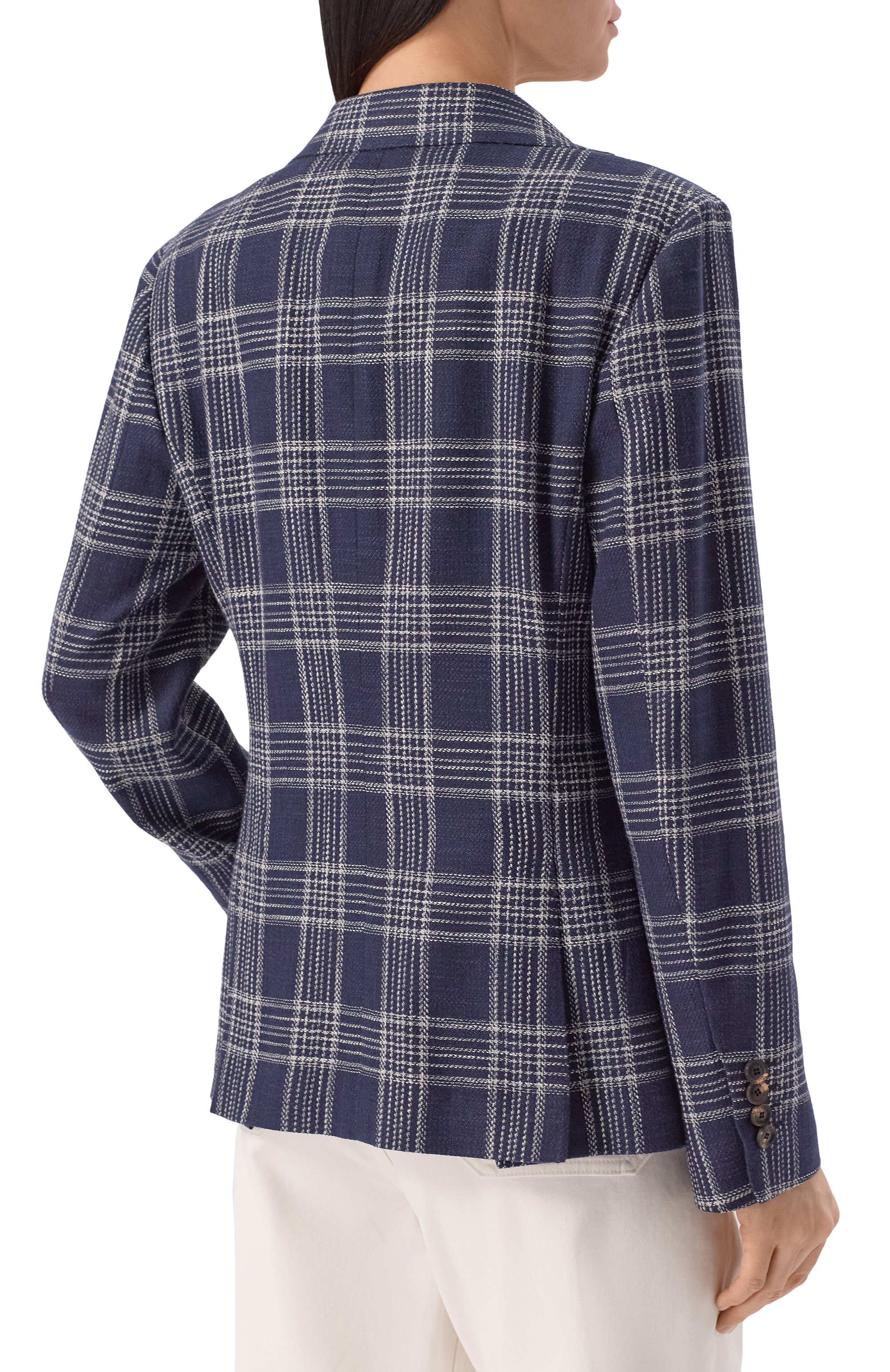 Жакет из шелка и хлопка KITON, арт. D23501K0650G10, фото 4