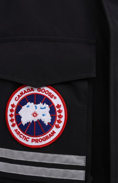 Пуховая парка snow mantra с меховой отделкой CANADA GOOSE темно-синего цвета по цене 191500 руб., арт. 9501M, фото 5 Пуховая парка snow mantra с меховой отделкой CANADA GOOSE, арт. 9501M, фото 5