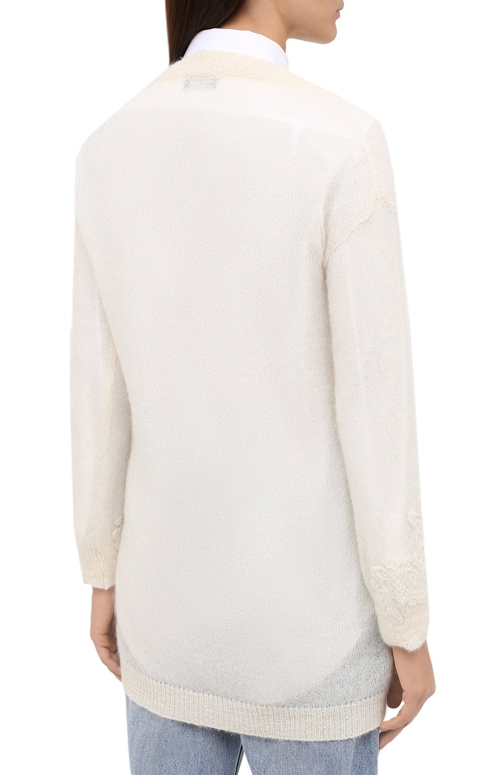 Шерстяной кардиган ERMANNO ERMANNO SCERVINO, арт. 47T MG57 QUE, фото 4