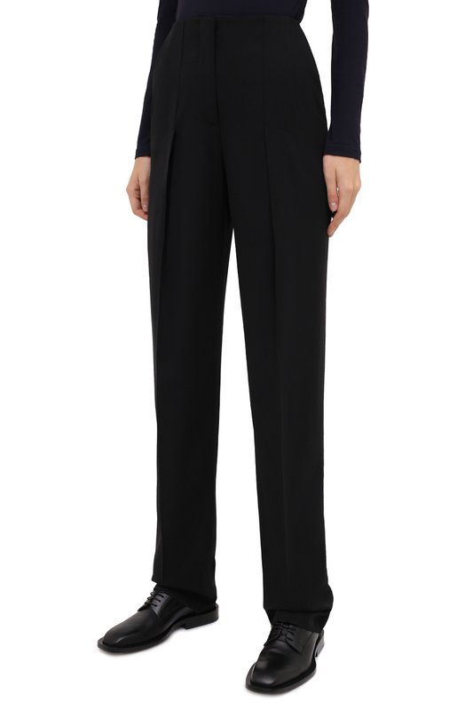 Шерстяные брюки Giorgio Armani 0WHPP0DG/T01QW Чёрный  0WHPP0DG/T01QW Фото 4