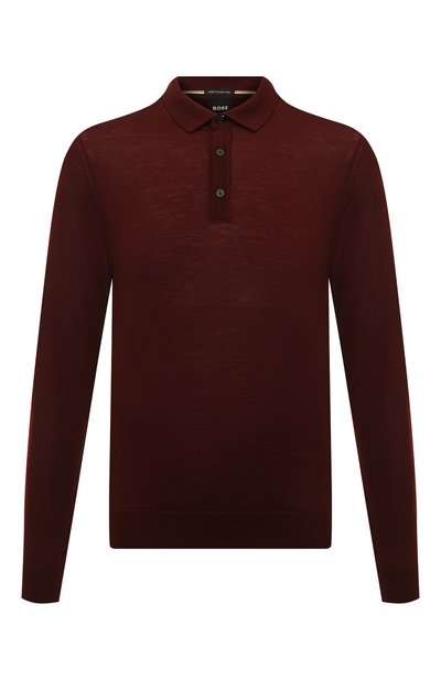Шерстяное поло BOSS, арт. 50476355, фото 1