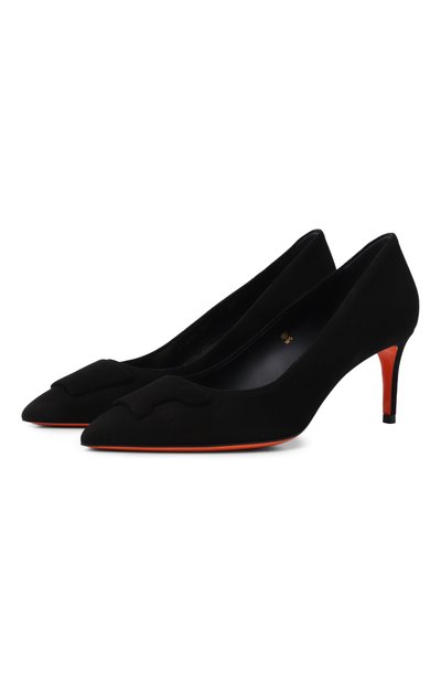 Женские замшевые туфли SANTONI, арт. WDIG71206HIATMGD