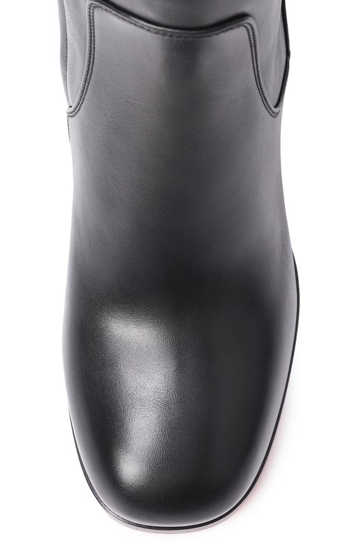 Кожаные сапоги Santoni WSNG71746HI3NDYL Чёрный  WSNG71746HI3NDYL Фото 6