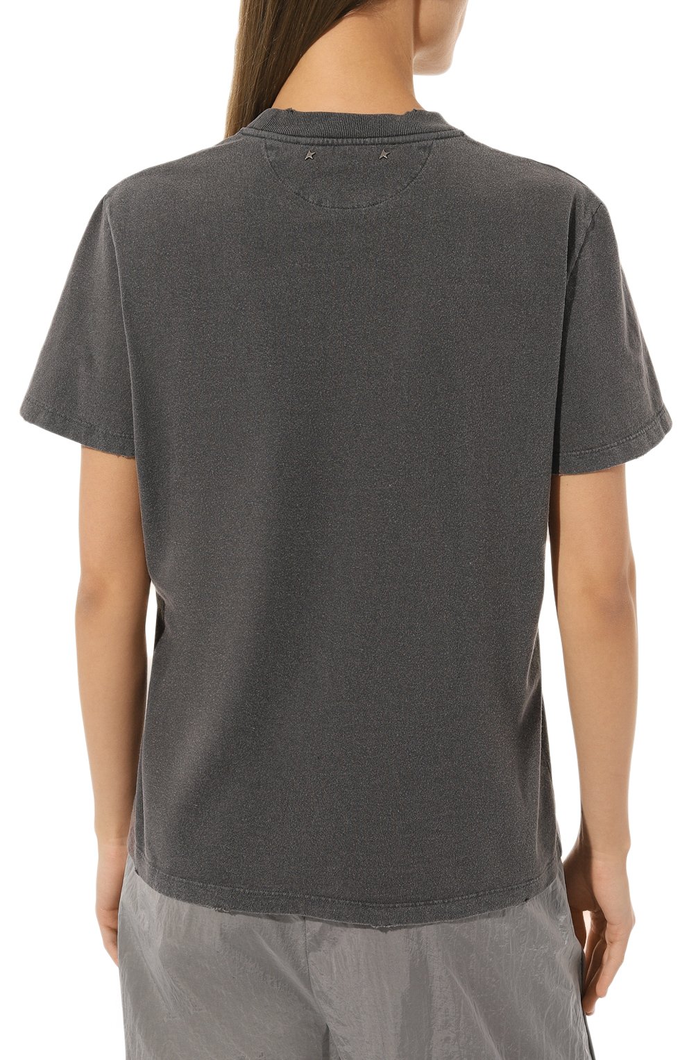 Хлопковая футболка GOLDEN GOOSE DELUXE BRAND, арт. GWP01220/P00067160318, фото 4