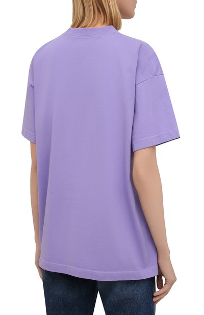 Хлопковая футболка BALENCIAGA, арт. 612965/TLV99, фото 4