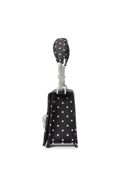 Сумка double bow samantha medium MACH & MACH, арт. PF25-B0101-D0T-BLWH, фото 4