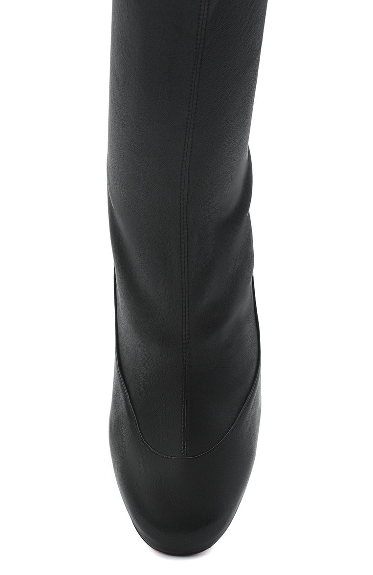 gena 85 CHRISTIAN LOUBOUTIN gena bootie 85 nappa stretch