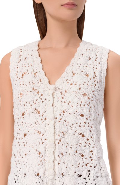 Хлопковый жилет OLOLOL, арт. OLKNVT002/101/BASE, фото 5