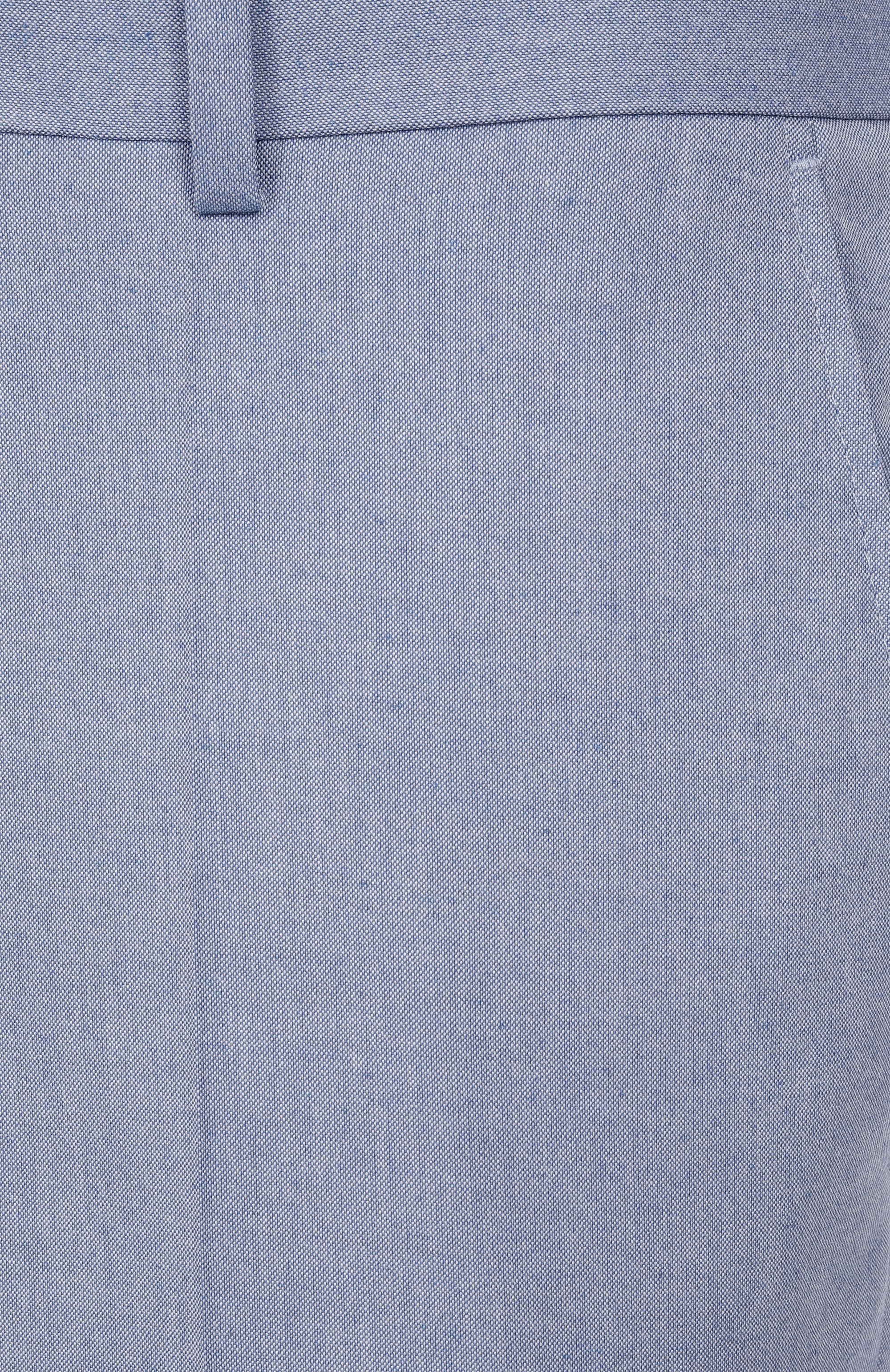 Брюки из хлопка и вискозы BOSS, арт. 50540837, фото 6