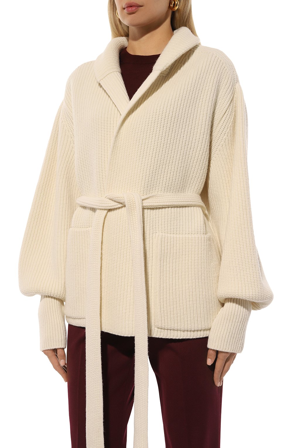 Кардиган из шерсти и кашемира SASUPHI, арт. W24707, фото 3