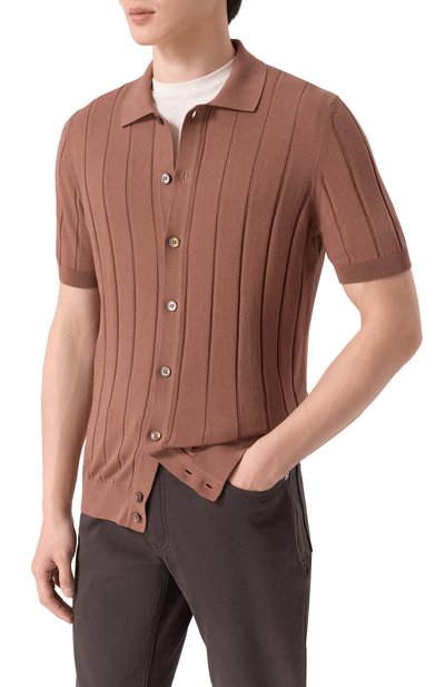 Хлопковая рубашка GRAN SASSO, арт. 57143/20634, фото 3