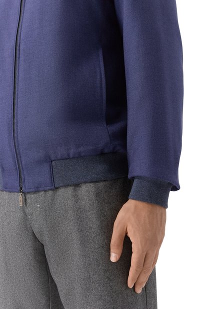 Бомбер из кашемира и шелка ZILLI, арт. APLU00M0336V00000_SET, фото 5