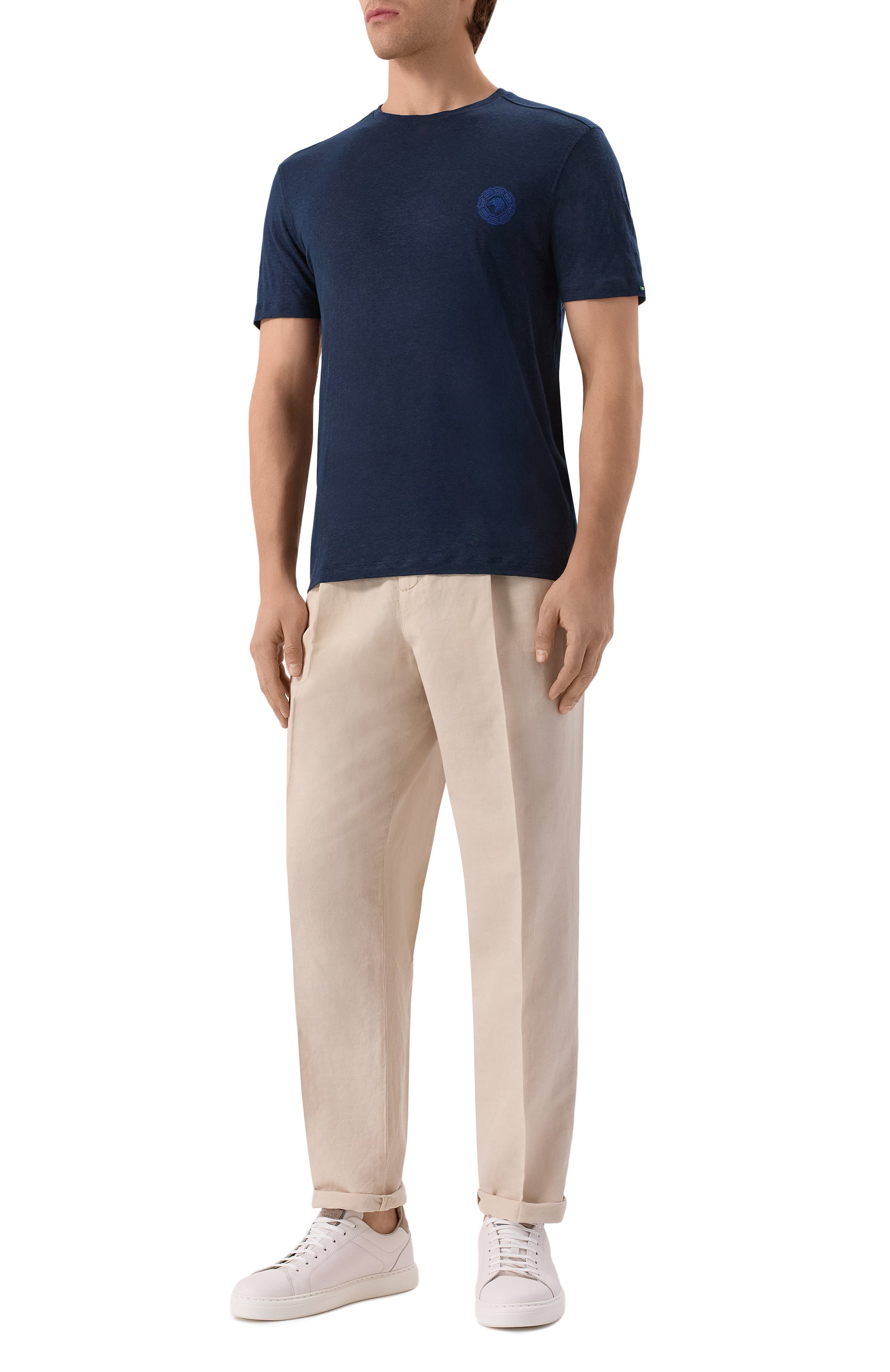 Льняная футболка STEFANO RICCI, арт. MNH5204460/LN, фото 2